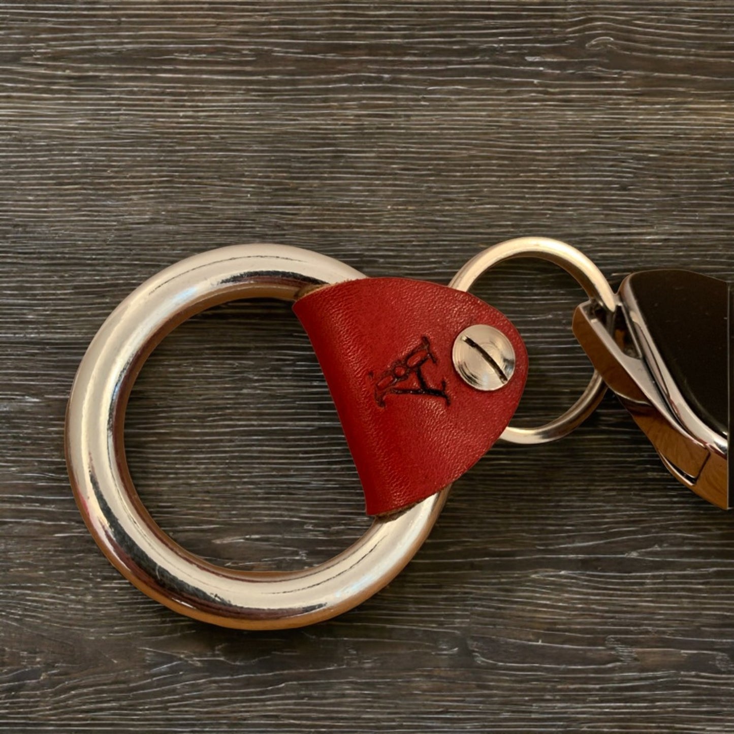 Stainless Steel Keyring - Custom Initial Key Ring