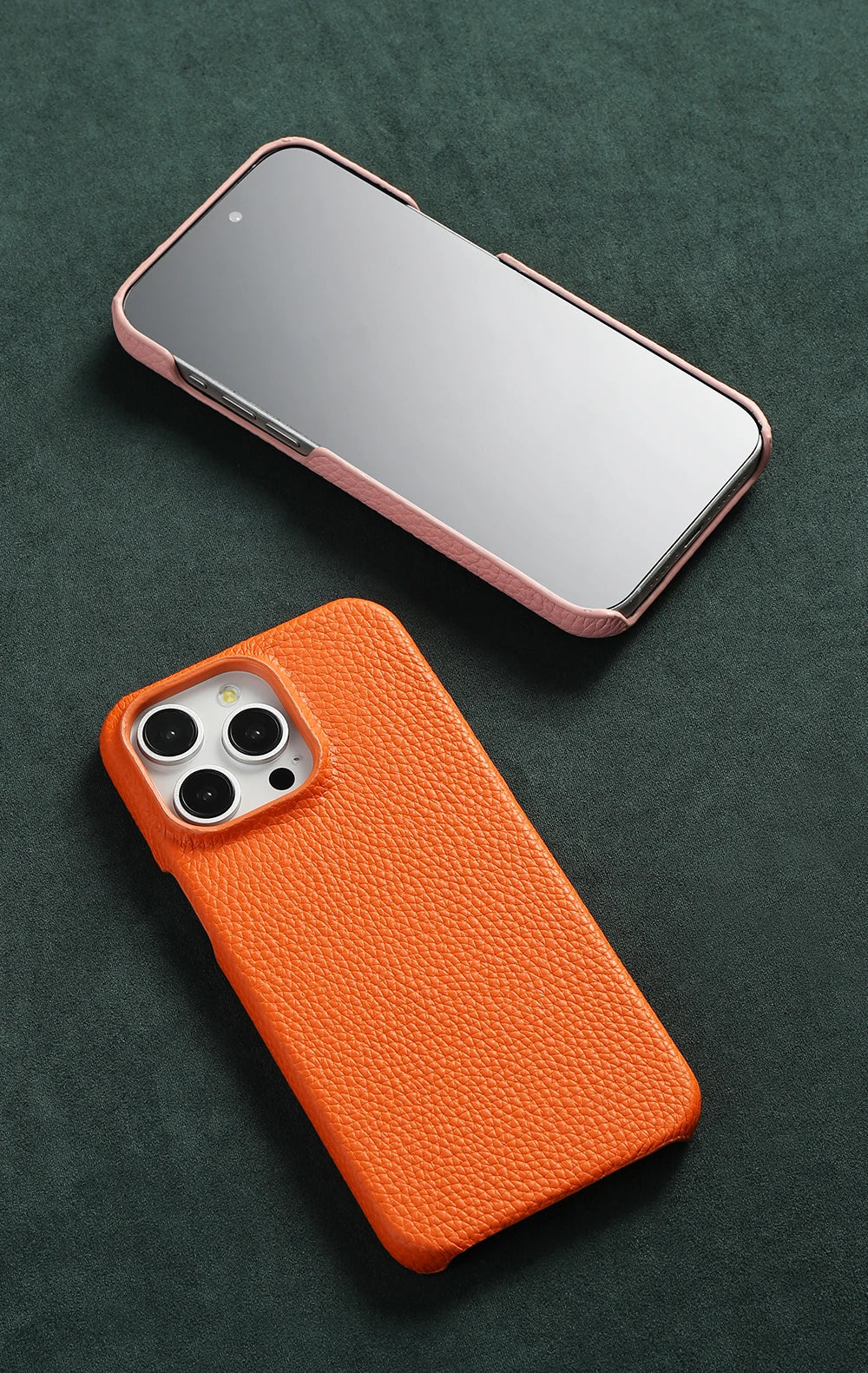 Magsafe Leather Shell Case for iPhone - Black