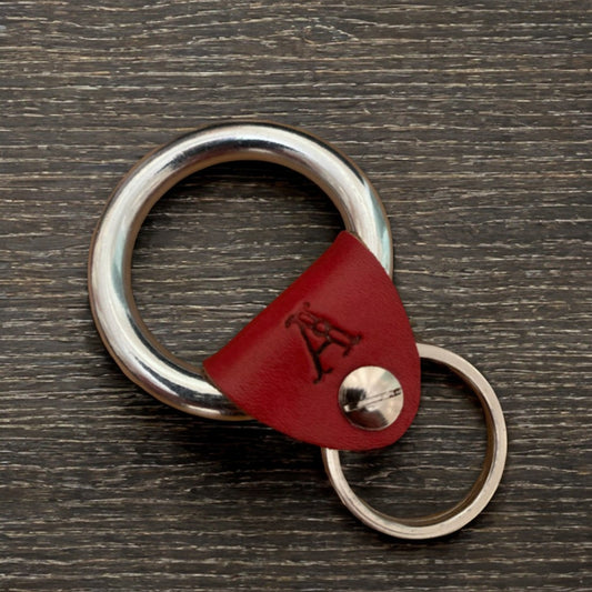 Stainless Steel Keyring - Custom Initial Key Ring