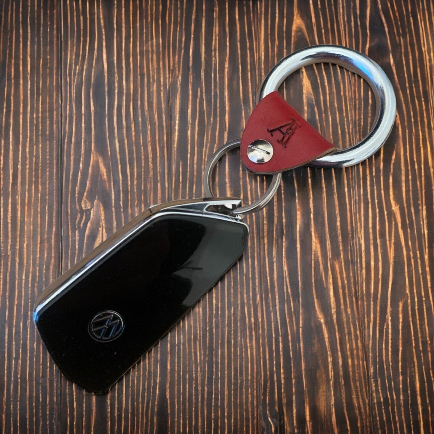 Stainless Steel Keyring - Custom Initial Key Ring