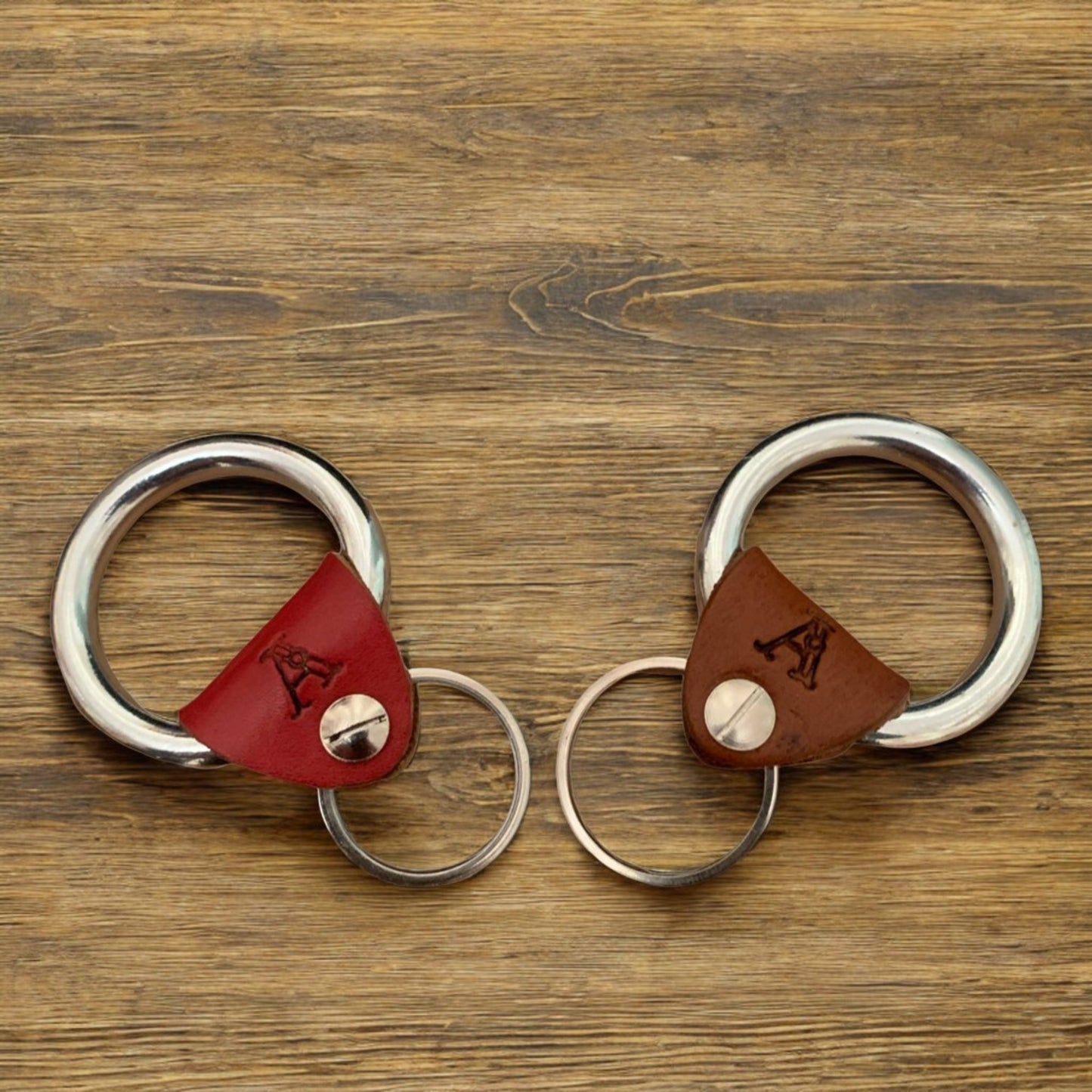 Stainless Steel Keyring - Custom Initial Key Ring
