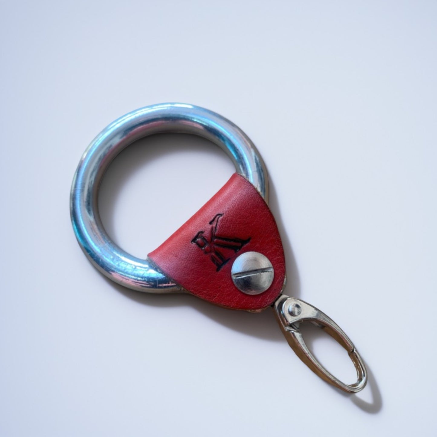 Stainless Steel Keyring - Custom Initial Key Ring
