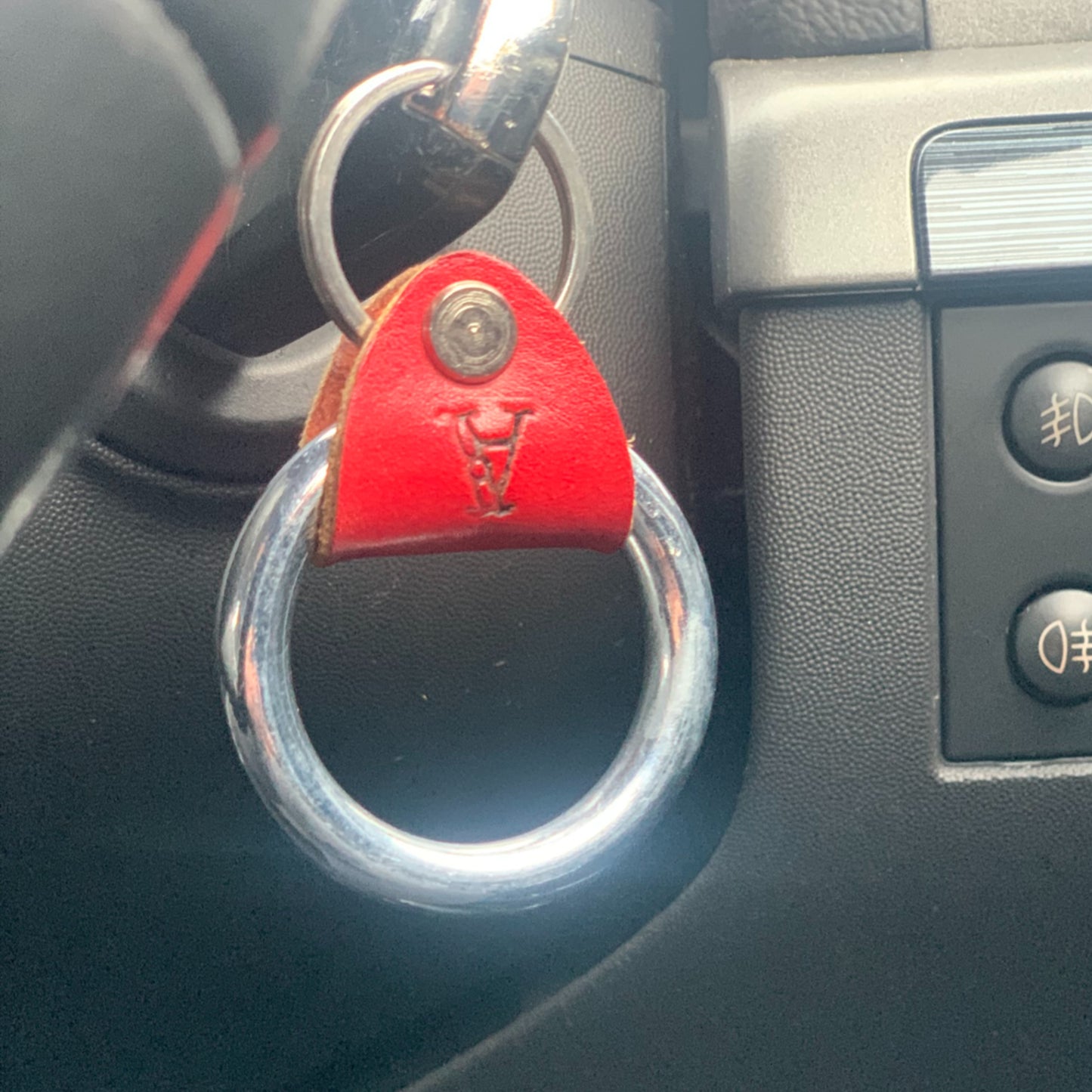 Stainless Steel Keyring - Custom Initial Key Ring