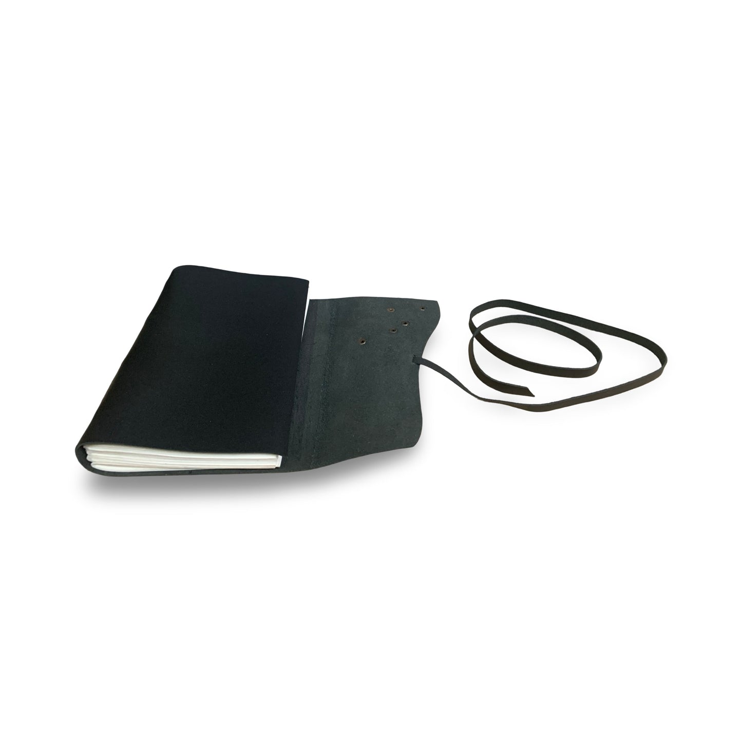 ChronoGear Wraparound Leather Journal – Steampunk Edition - Shadowforge Black