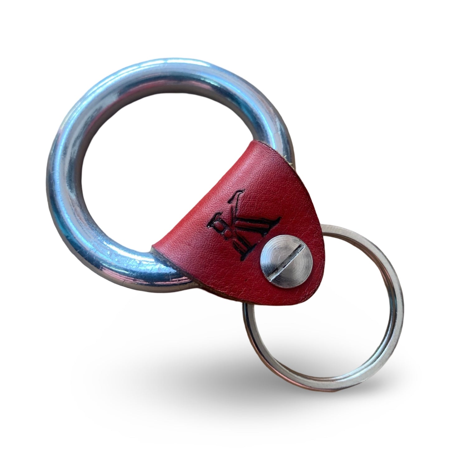 Stainless Steel Keyring - Custom Initial Key Ring